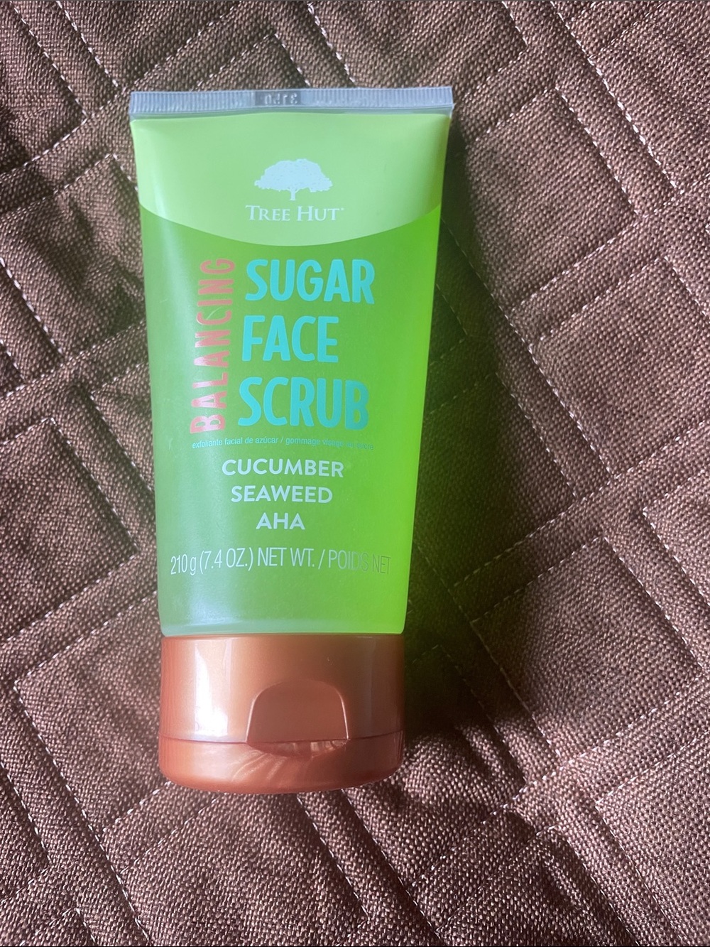 Tree Hut Balancing Sugar Face Scrub – Cucumber Seaweed (Green)